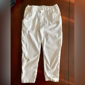 Bonpoint White Pants Sz6